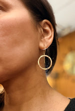 Load image into Gallery viewer, Bronze Full Circle Earrings