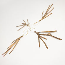 Load image into Gallery viewer, Bronze Branch Earrings
