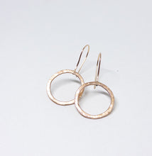 Load image into Gallery viewer, Bronze Full Circle Earrings