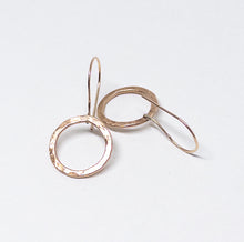 Load image into Gallery viewer, Bronze Full Circle Earrings