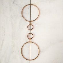 Load image into Gallery viewer, Infinity Statement Hoops REDUX in Bronze