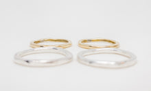 Load image into Gallery viewer, Organic Sterling Stacking Rings
