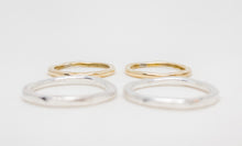 Load image into Gallery viewer, Organic Sterling Stacking Rings