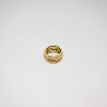 Load image into Gallery viewer, Organic Brass Stacking Rings