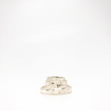 Load image into Gallery viewer, 3 Times Hammered Rings : Sterling Silver
