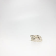 Load image into Gallery viewer, 3 Times Hammered Rings : Sterling Silver
