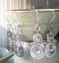 Load image into Gallery viewer, Life in Flow Earrings in Sterling Silver
