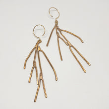 Load image into Gallery viewer, Bronze Branch Earrings
