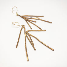 Load image into Gallery viewer, Bronze Branch Earrings
