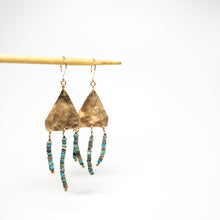 Load image into Gallery viewer, Bronze Goddess Earrings
