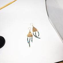 Load image into Gallery viewer, Bronze Goddess Earrings
