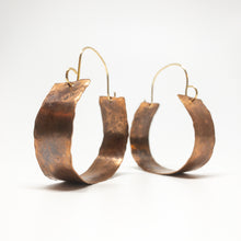 Load image into Gallery viewer, Free Spirit Copper Hoops
