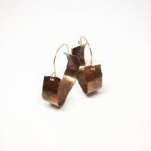 Load image into Gallery viewer, Free Spirit Copper Hoops
