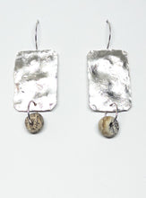 Load image into Gallery viewer, Tabula Rasa Earrings - Fossilized Stegodon Bone
