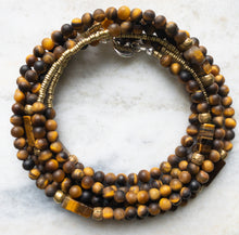Load image into Gallery viewer, Tiger Eye, Tiger Heart Wrap
