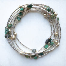 Load image into Gallery viewer, Love &amp; Renewal Emerald Wrap
