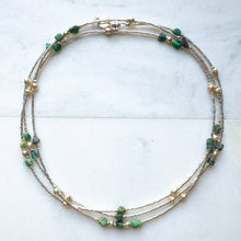 Load image into Gallery viewer, Love &amp; Renewal Emerald Wrap
