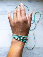 Load image into Gallery viewer, Turquoise Love Wrap Silver
