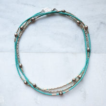 Load image into Gallery viewer, Turquoise Love Wrap Silver
